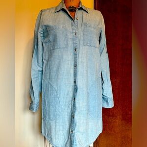 Gap Denim Dress Woman Medium